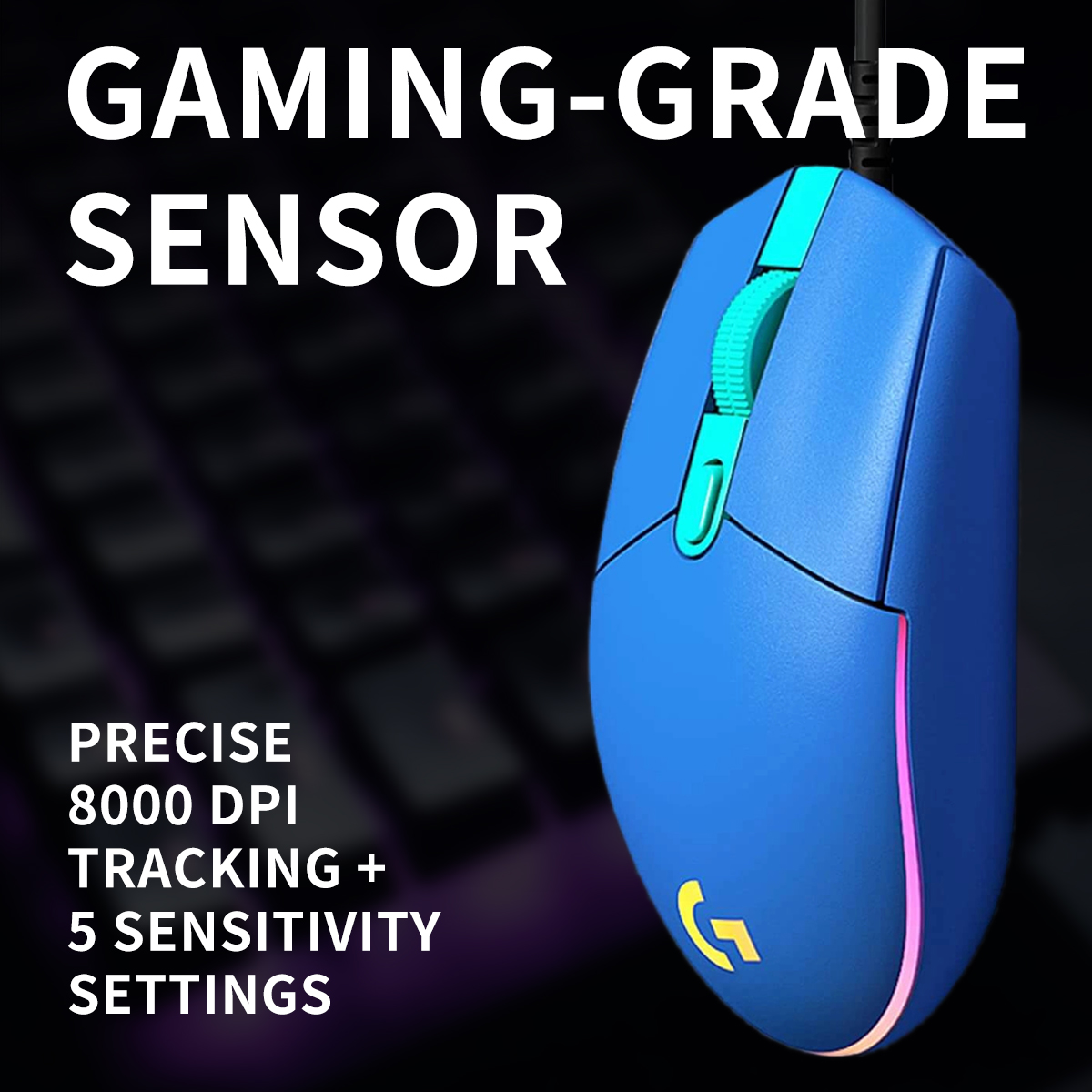 Mouse da gaming Logitech G203  - Logitech Mouse G203 recensione e prezzo